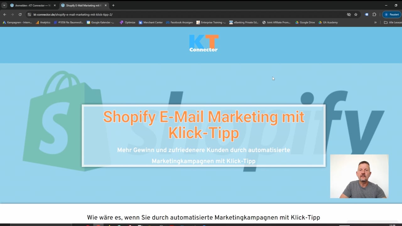 KT-Connector 1.200.000 – Software für KlickTipp-Anbindung