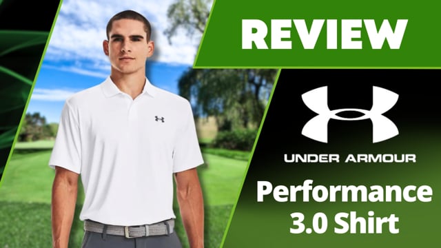 Under Armour Performance 3.0 Golf Shirts