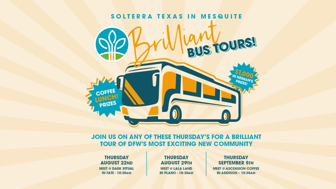 Video image: Solterra Texas Brilliant Realtor Bus Tours