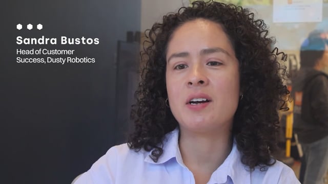 Sandra Bustos video testimonial thumbnail