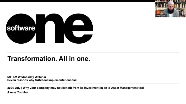 Seven Reasons Why SAM Tool Implementations Fail