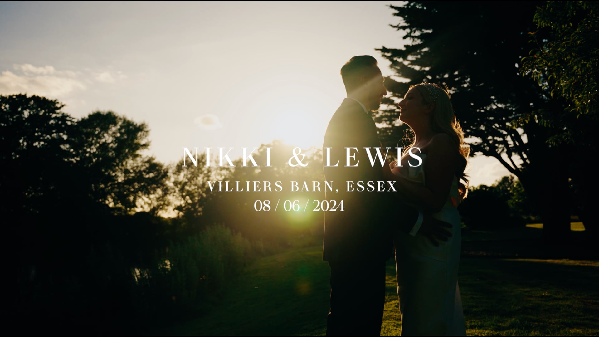 NIKKI & LEWIS' WEDDING HIGHLIGHTS FILM AT VILLIERS BARN - V1
