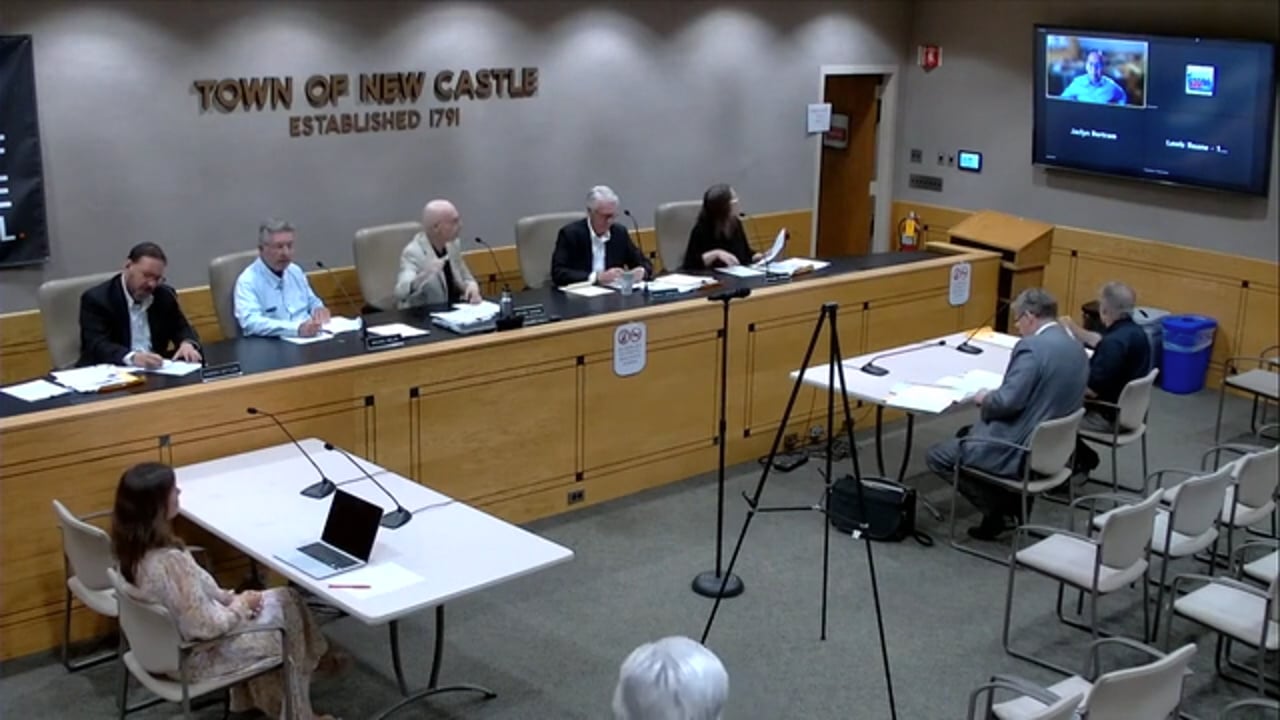 Town of New Castle Zoning Board Meeting 7/31/24