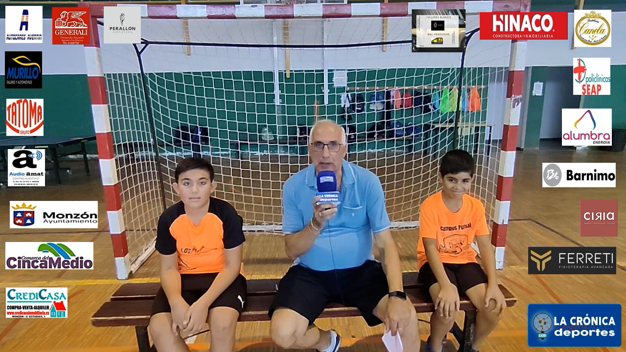 YAGO LÓPEZ MARTÍ - LEO VILARÓ TURMO    CAMPUS  HALCONES  FUTBOL SALA  MONZÓN