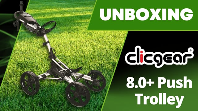 Clicgear 8.0+ Golf Trolley Unboxing