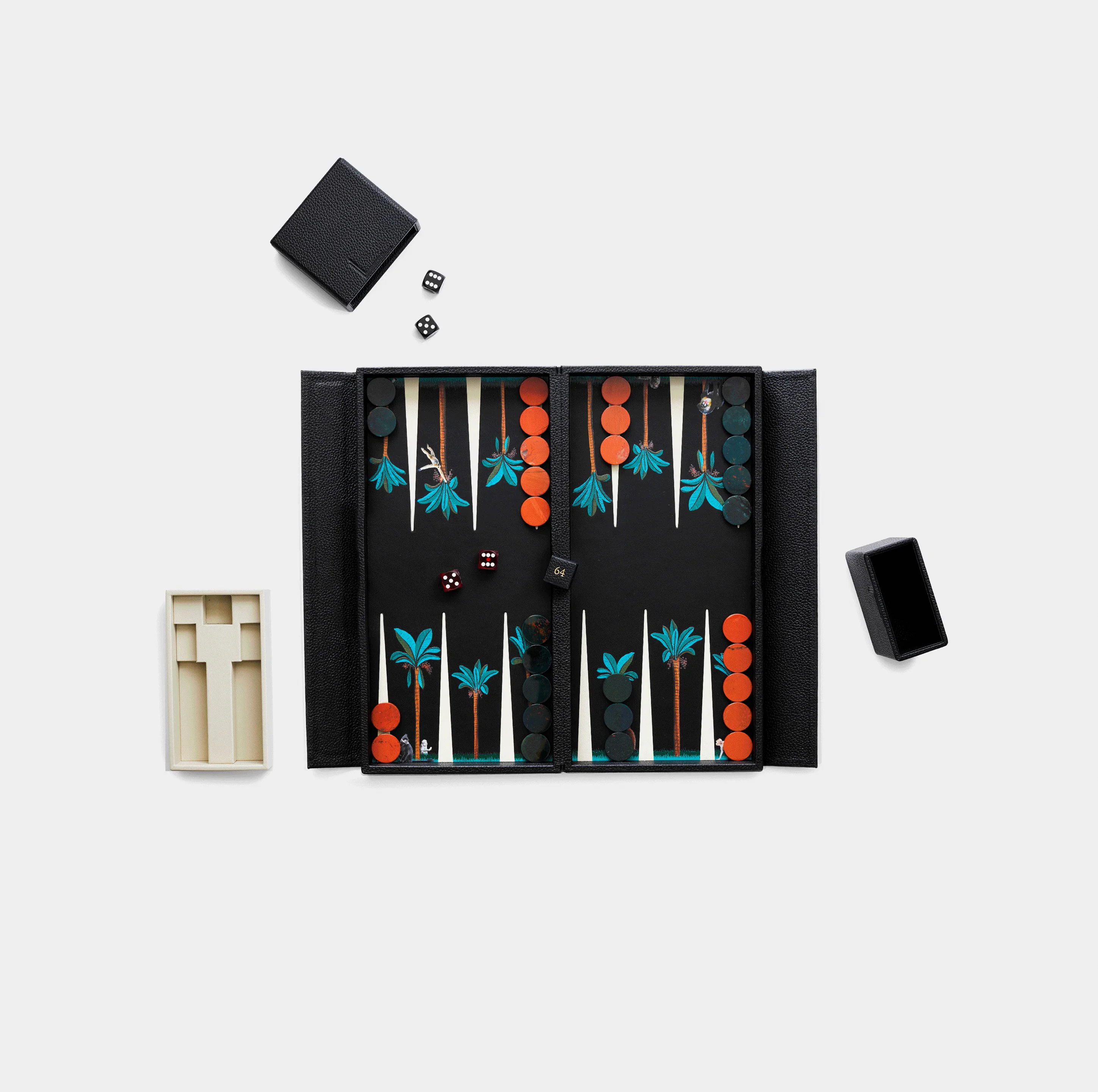 On Safari: Monkey Travel Backgammon Set | Alexandra Llewellyn
