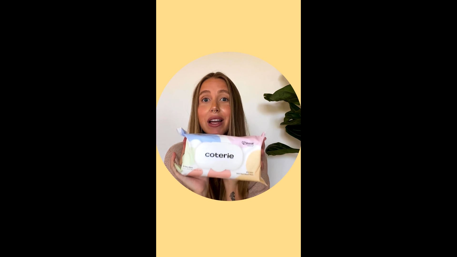 Coterie Baby Wipes Testimonial FB/IG Ad (2021)