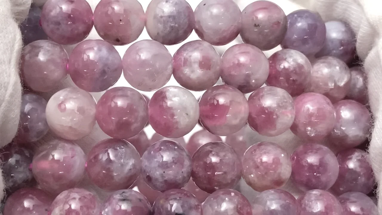 北投石×ピンクトルマリンシリカ　14KGF ブレスレット 予約商品 】ピンクトルマリン ブレスレット14GF | SAKURA STONE