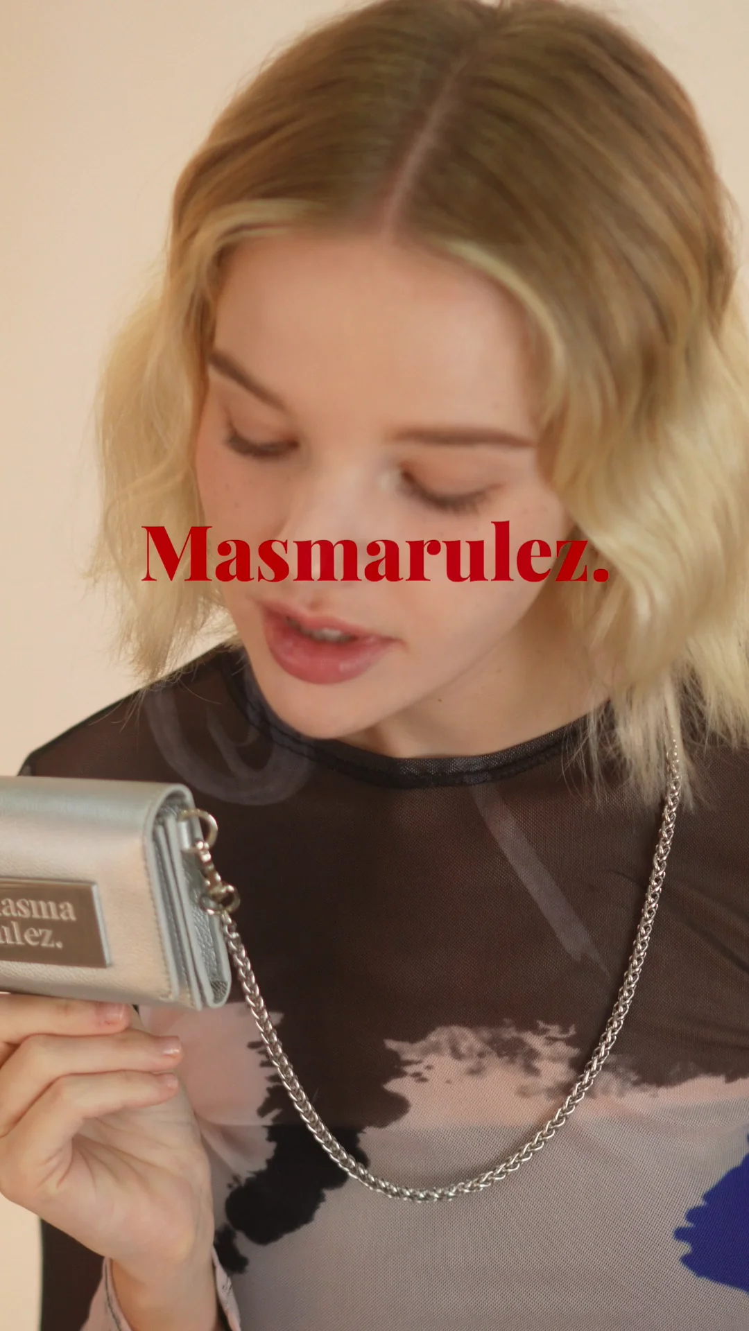304 Micro wallet bag _Silver : Masmarulez [마스마룰즈]