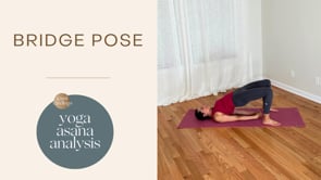 Bridge Pose Yoga Asana Analysis