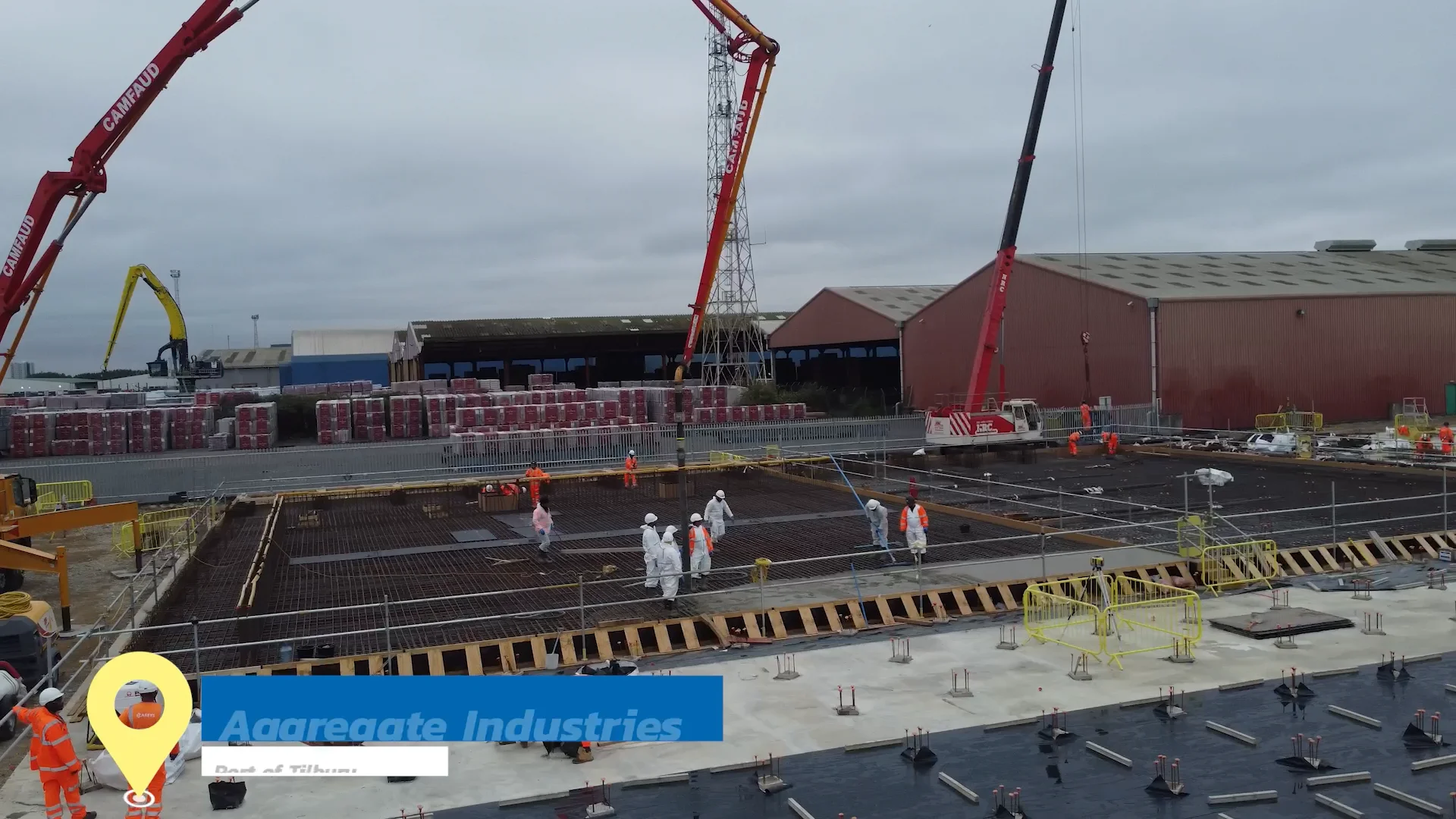 Concrete Pour Tilbury 1