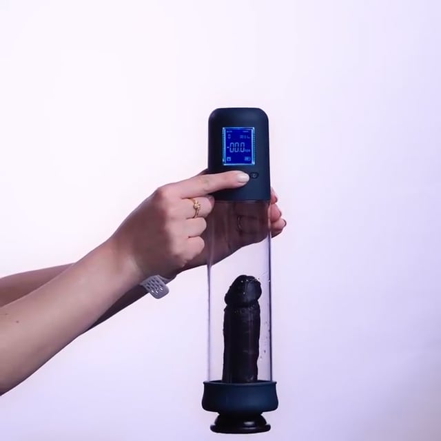 Bomba de Pénis Smart Pump With LCD Screen - Demonstração