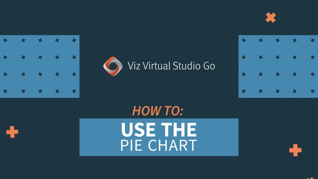 Viz Virtual Studio Go - How to use the Pie Chart