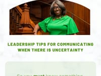 Leadership Tips for Communicating When There is Uncertainty