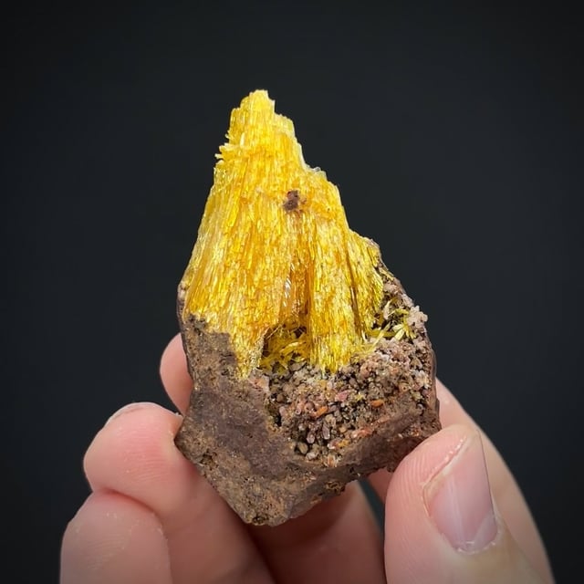 Legrandite (Nov 1977 Aztec Sun pocket) | Ojuela Mine, Mapimí