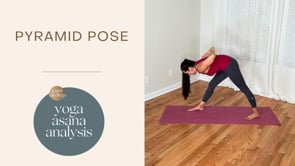 Pyramid Pose Yoga Asana Analysis