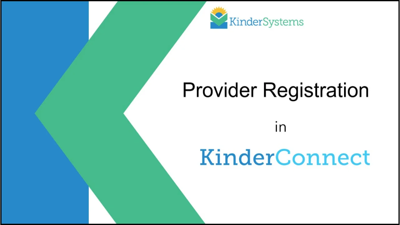 Provider Registration in KinderConnect AZ on Vimeo