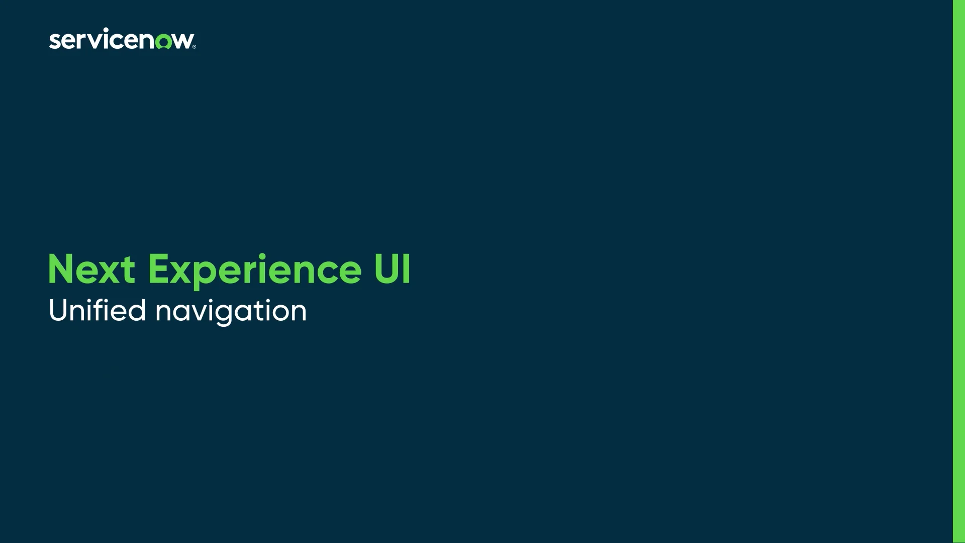 Next Experience UI