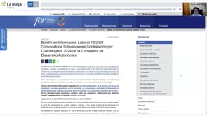 Microponencia express - Subvenciones Fomento Contratacin por Cuenta Ajena Gobierno de La Rioja