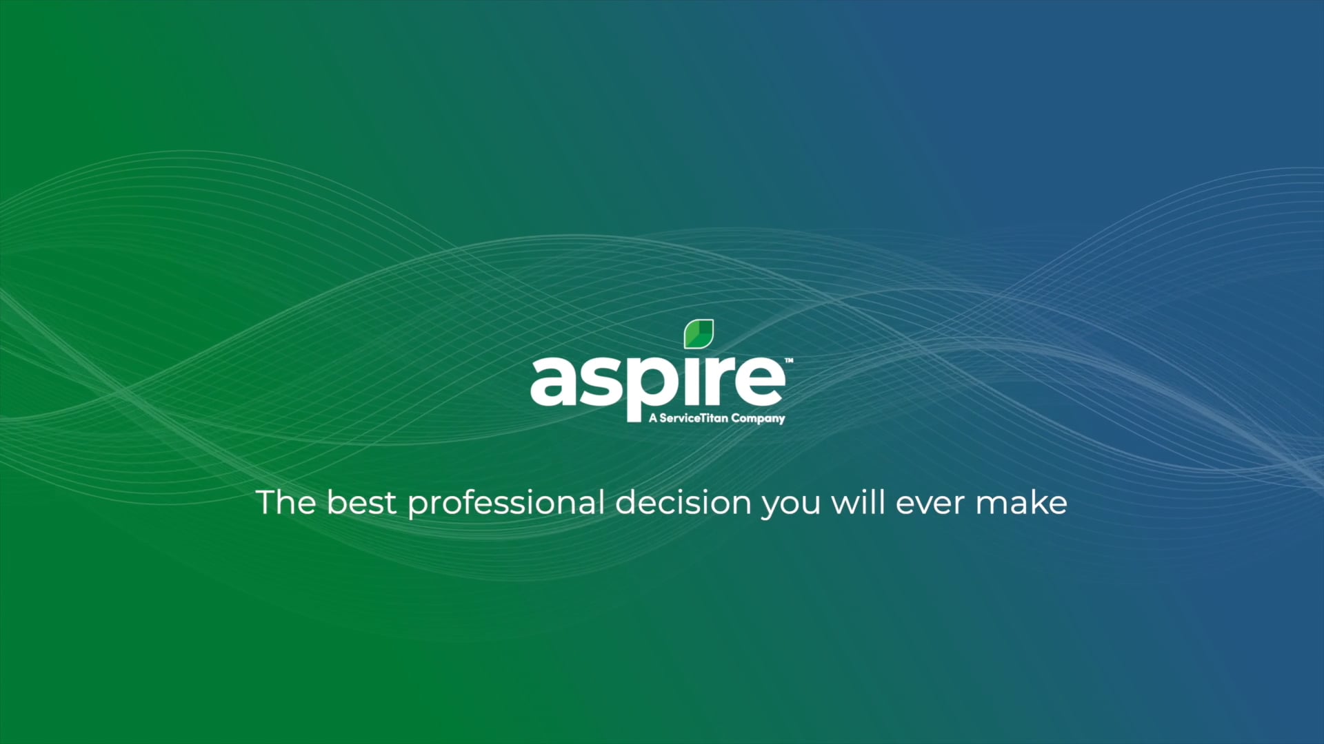 Welcome to Aspire!