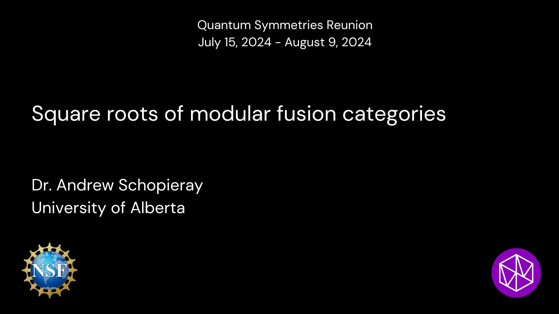 Square roots of modular fusion categories