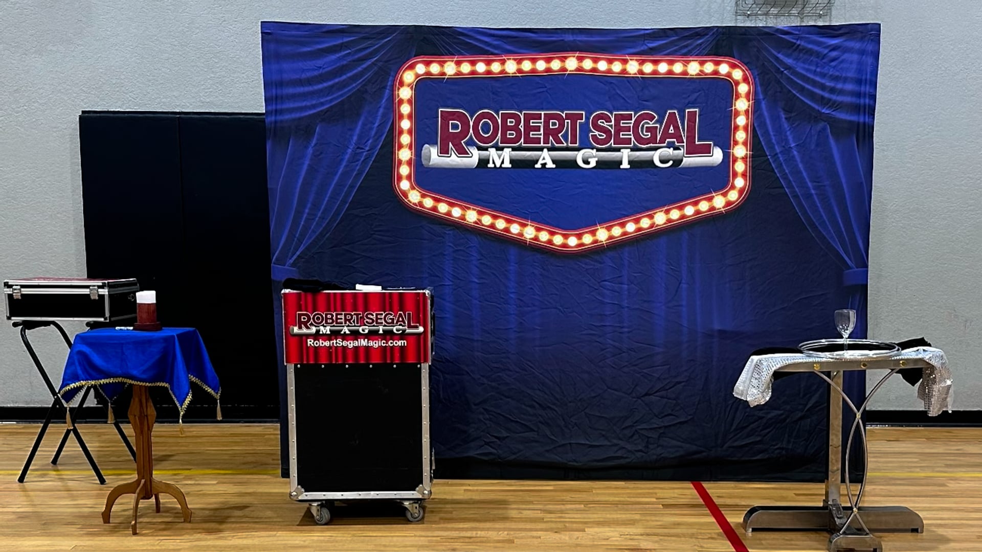 Robert Segal Magic Show Levitation Illusion - YMCA Summer Camp 2024!