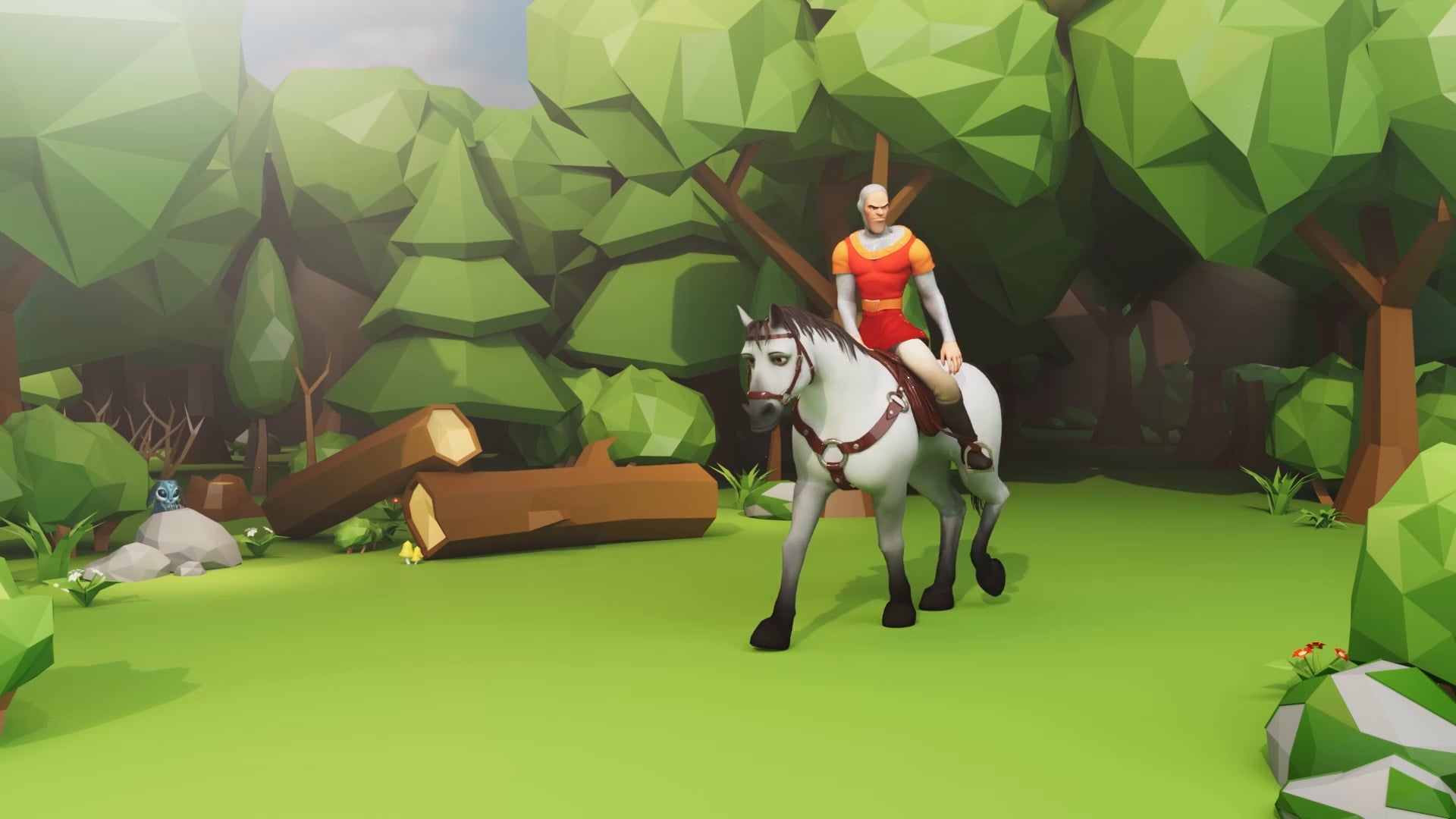 The Forest Hunt | Horse Canter Animation