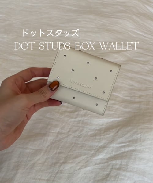 ドットスタッズBOXサイフ | [公式]ローリーズファーム （LOWRYS FARM）通販
