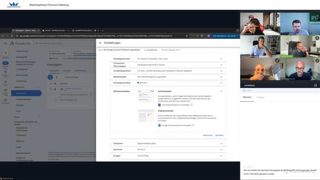 Conversion Optimierung, Aufteilung von Dienstleistungen in verschiedene Conversions & Google Shopping ohne Tracking optimieren mit Michael Klein vom 05.08.24