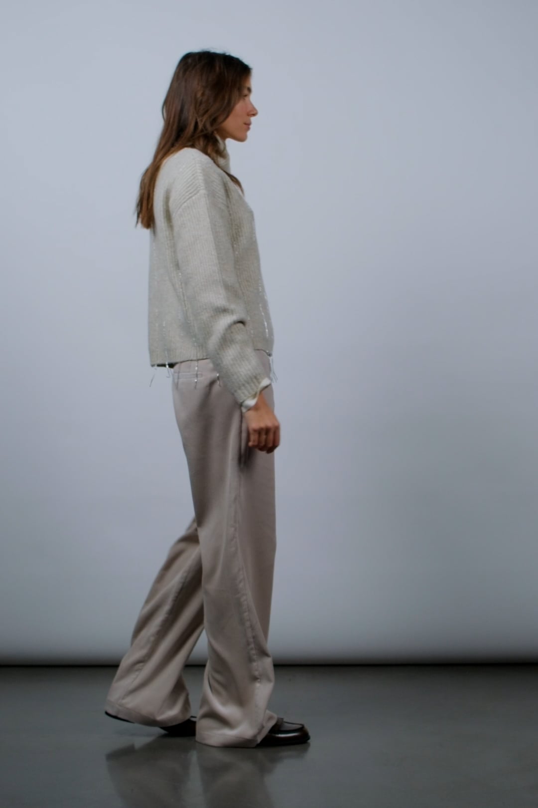 [Smooth mood] / ☆ Aspen Corduroy Trouser / Cream Cream Corduroy Easy Trouser | SPIER & MACKAY
