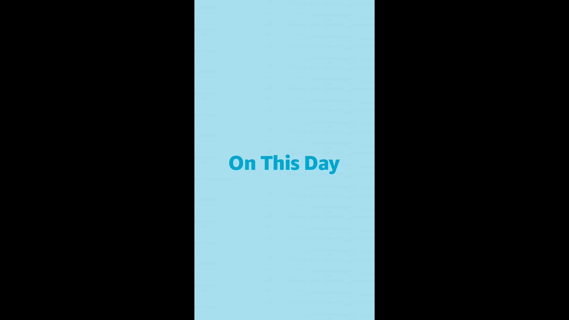 Amazon Photos "OnThisDay" Reel