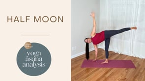 Half Moon Pose Yoga Asana Analysis