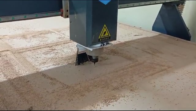 Clampable Vacuum on CNC Router