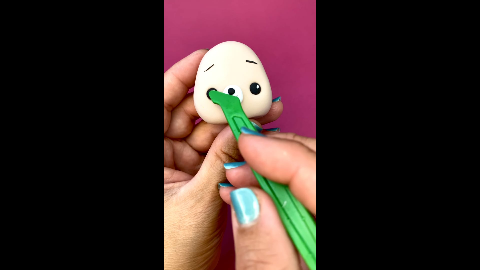 Лепим Ежика