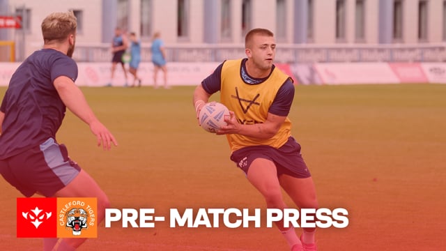 PRE-MATCH PRESS: Mikey Lewis talks Tyrone May partnership and more!