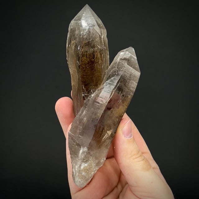 Smoky Quartz with Muscovite