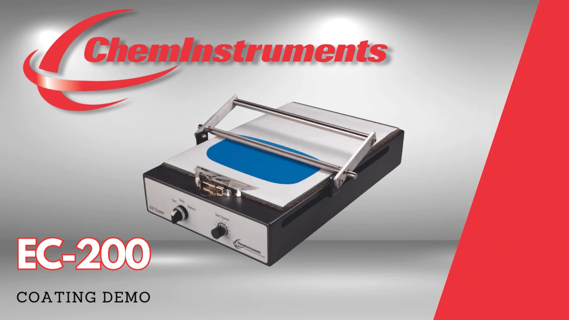 Variable Speed Drawdown Coater | ChemInstruments