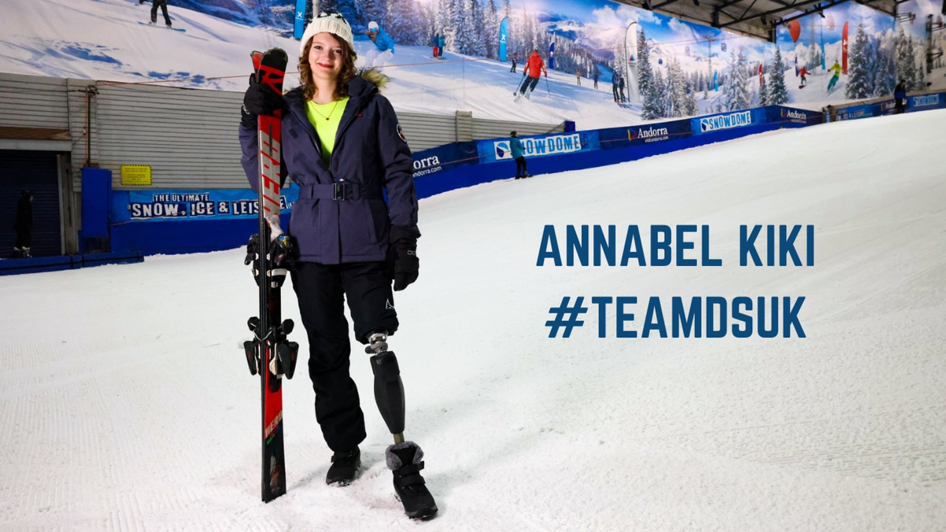 Disability Snowsport UK: Annabel Kiki #TeamDSUK