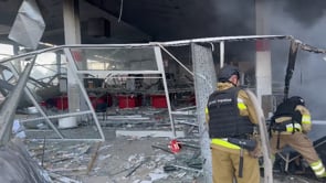 Ataque al supermercado de Kostiantynivka, Donetsk, Ucrania