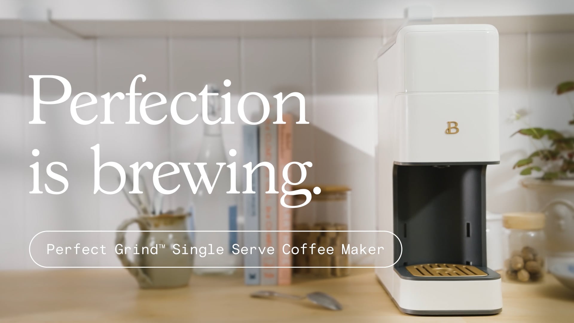 Beautiful Perfect Grind Programmable Single Serve Coffee Maker