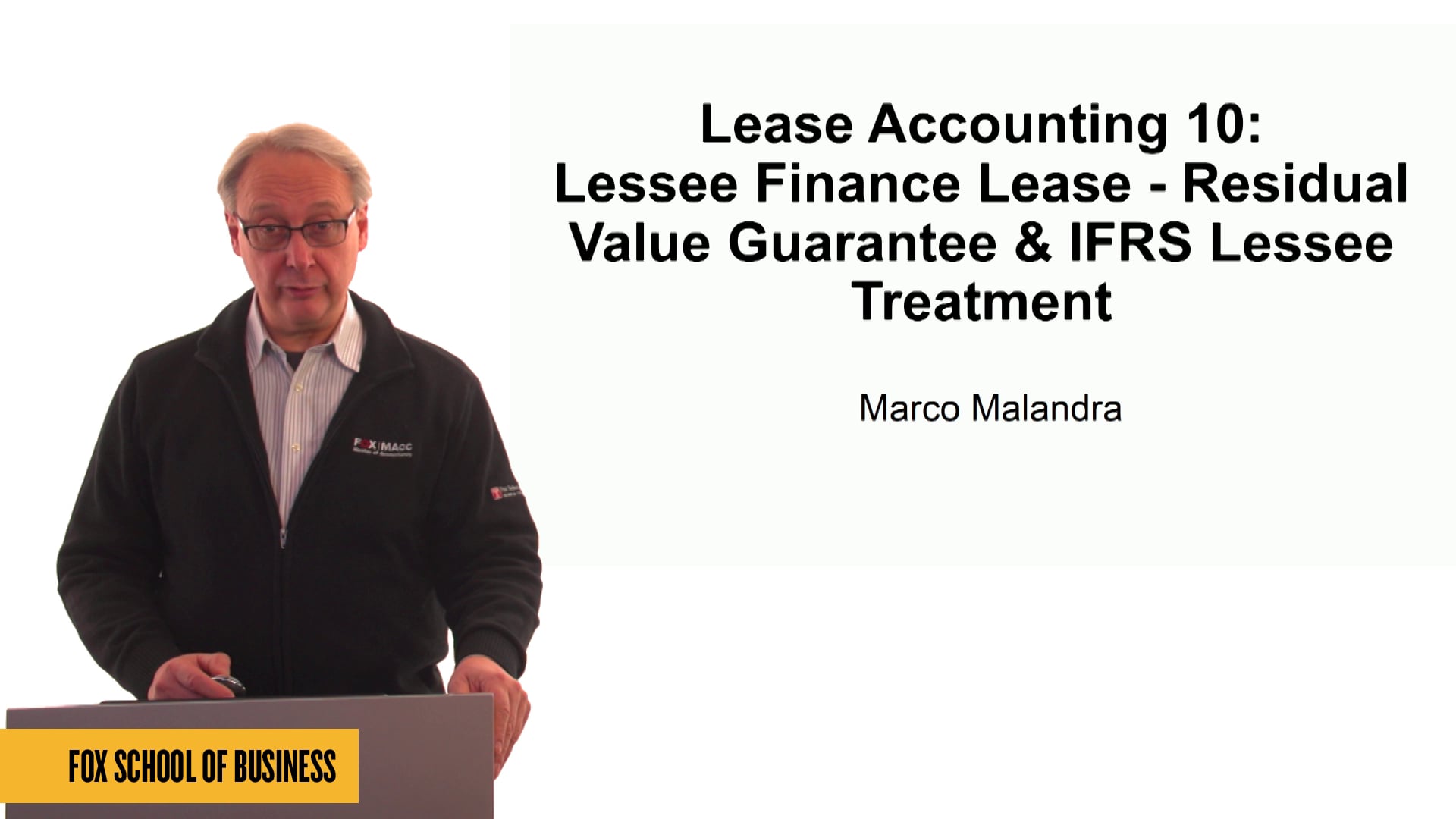 Login to view Lease Accounting 10: Lessee Finance Lease – Residual Value IFRS Lessee Leases