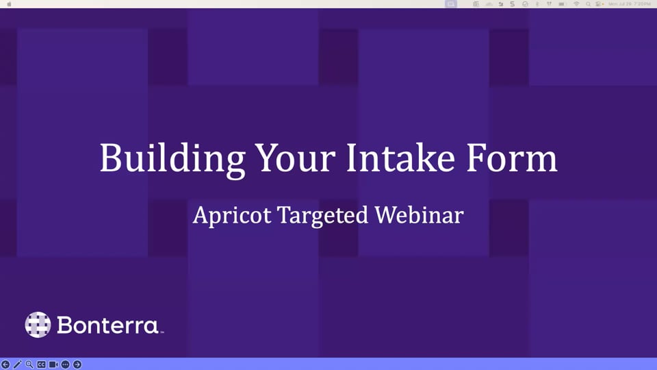 Building Your Intake Form