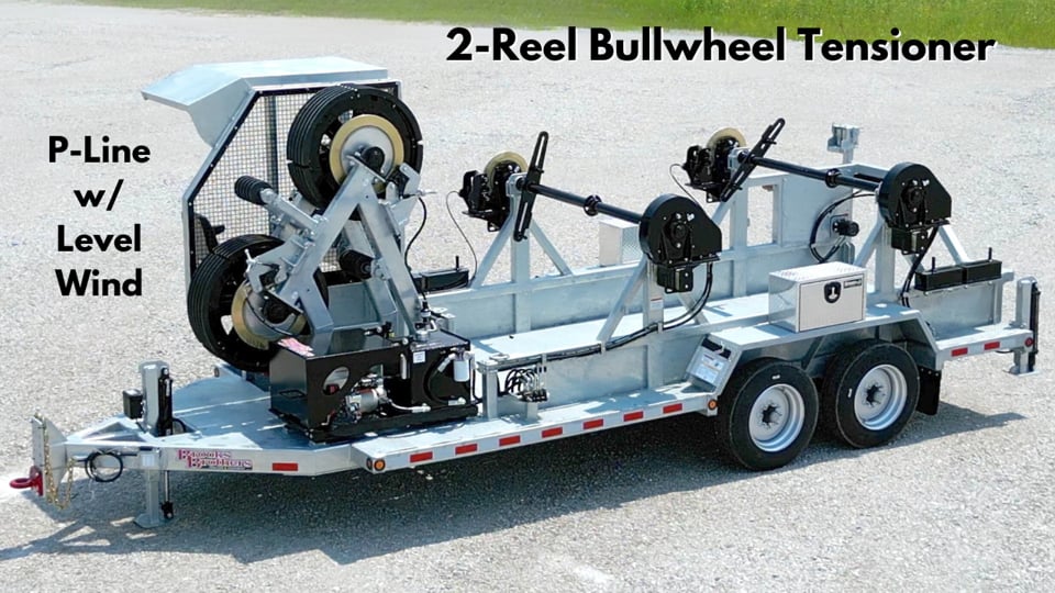 2-RT Bullwheel Tensioner w/P-line and level wind