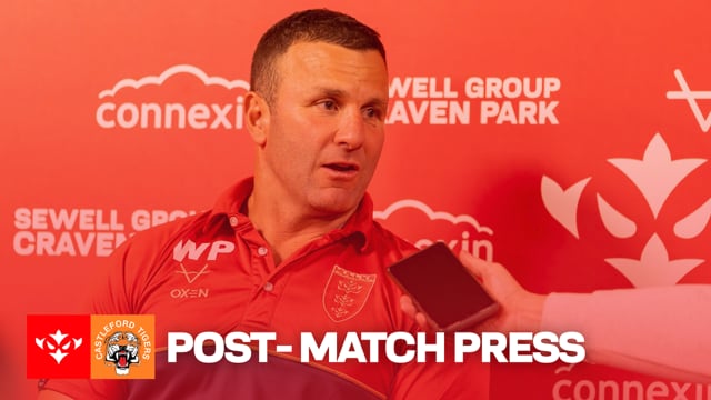 POST-MATCH PRESS: Willie Peters is proud of the Robins' response in Tigers win!