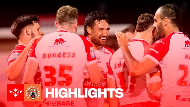 HIGHLIGHTS: Hull KR vs Castleford Tigers - The Robins get the win in Round 21!