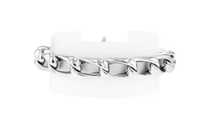 Italian Sterling Silver Curb-Link Bracelet