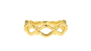 18kt Gold Vermeil Open-Loop Ring