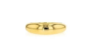 18kt Gold Vermeil Domed Ring