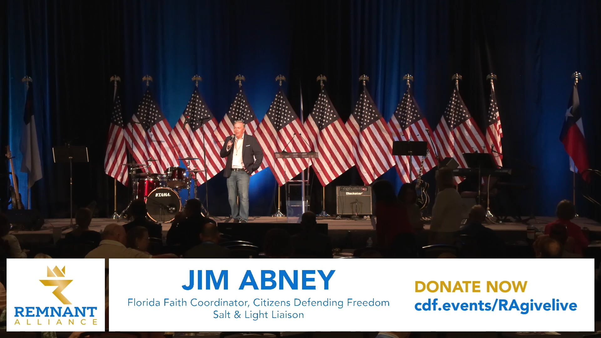 Florida Faith Coordinator Jim Abney Speaks at Igniting the Remnant Pastors Training Conference