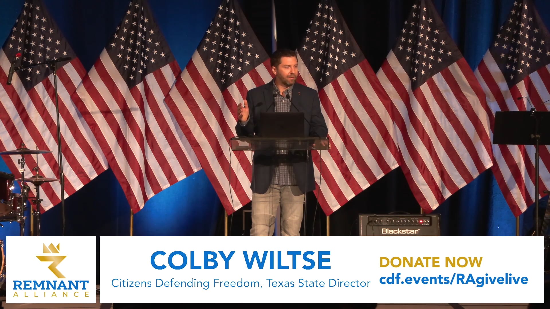 CDF’s Texas State Director Colby Wiltse Speaks at Igniting the Remnant Pastors Training Conference